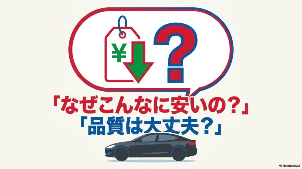 コストコガソリンの低価格の理由や品質への疑問を提示しています。